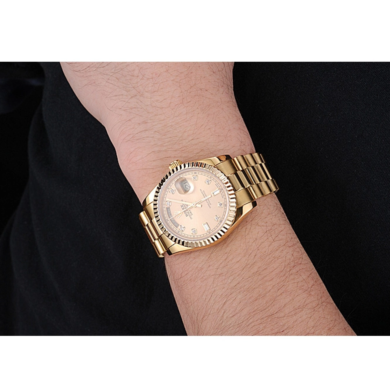 Rolex aaa copy Day-Date Rolex Mechanism-srl76 Swiss 0610